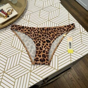 Summersalt Low Rise Leopard Print Bikini Bottom